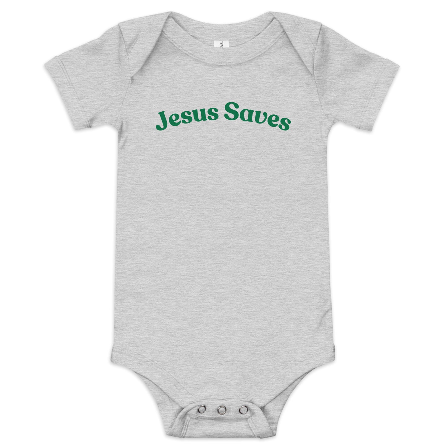 Jesus Saves (Green) Onsie