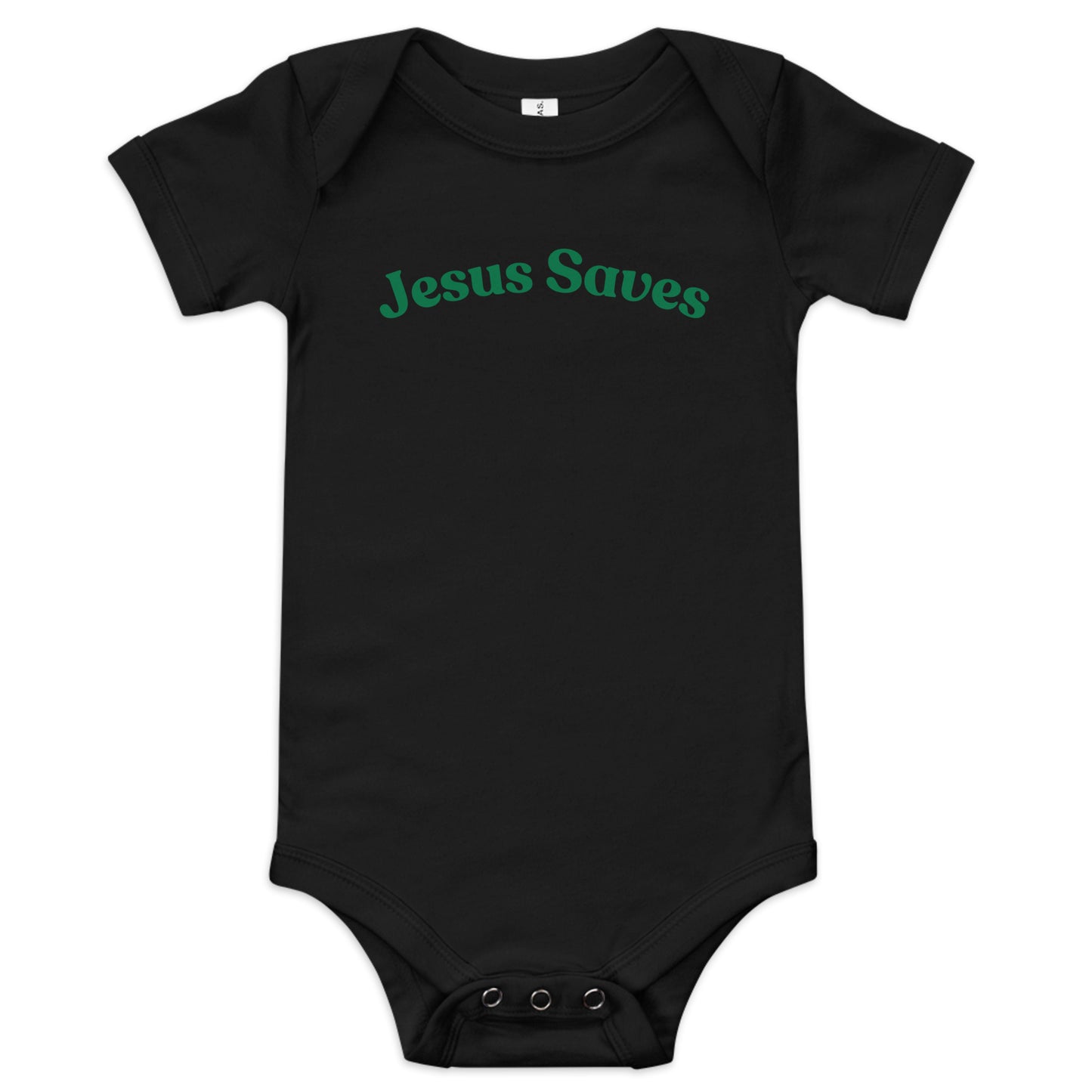 Jesus Saves (Green) Onsie