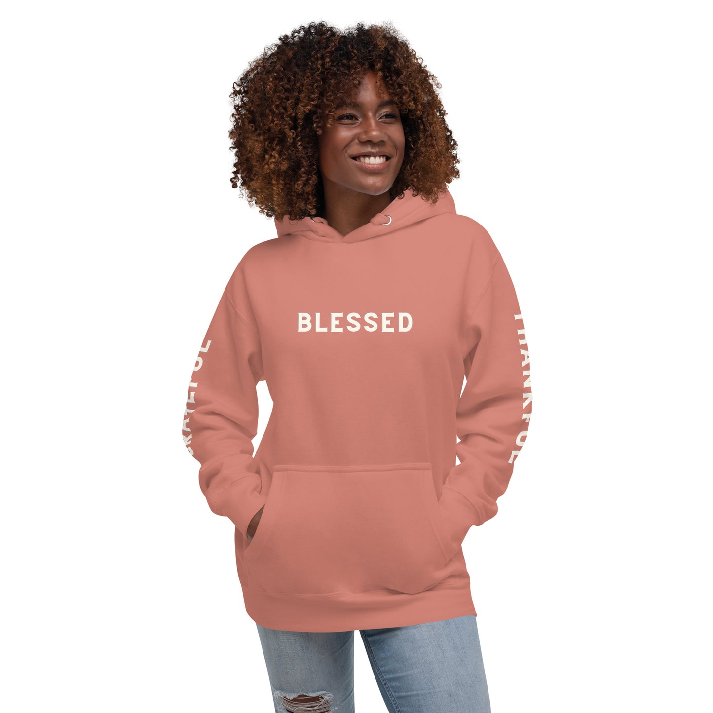 Grateful.Thankful.Blessed Hoodie