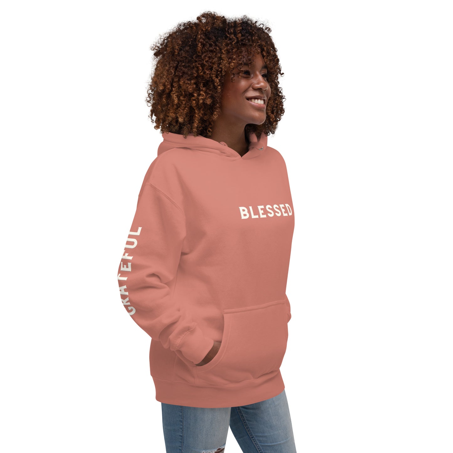 Grateful.Thankful.Blessed Hoodie